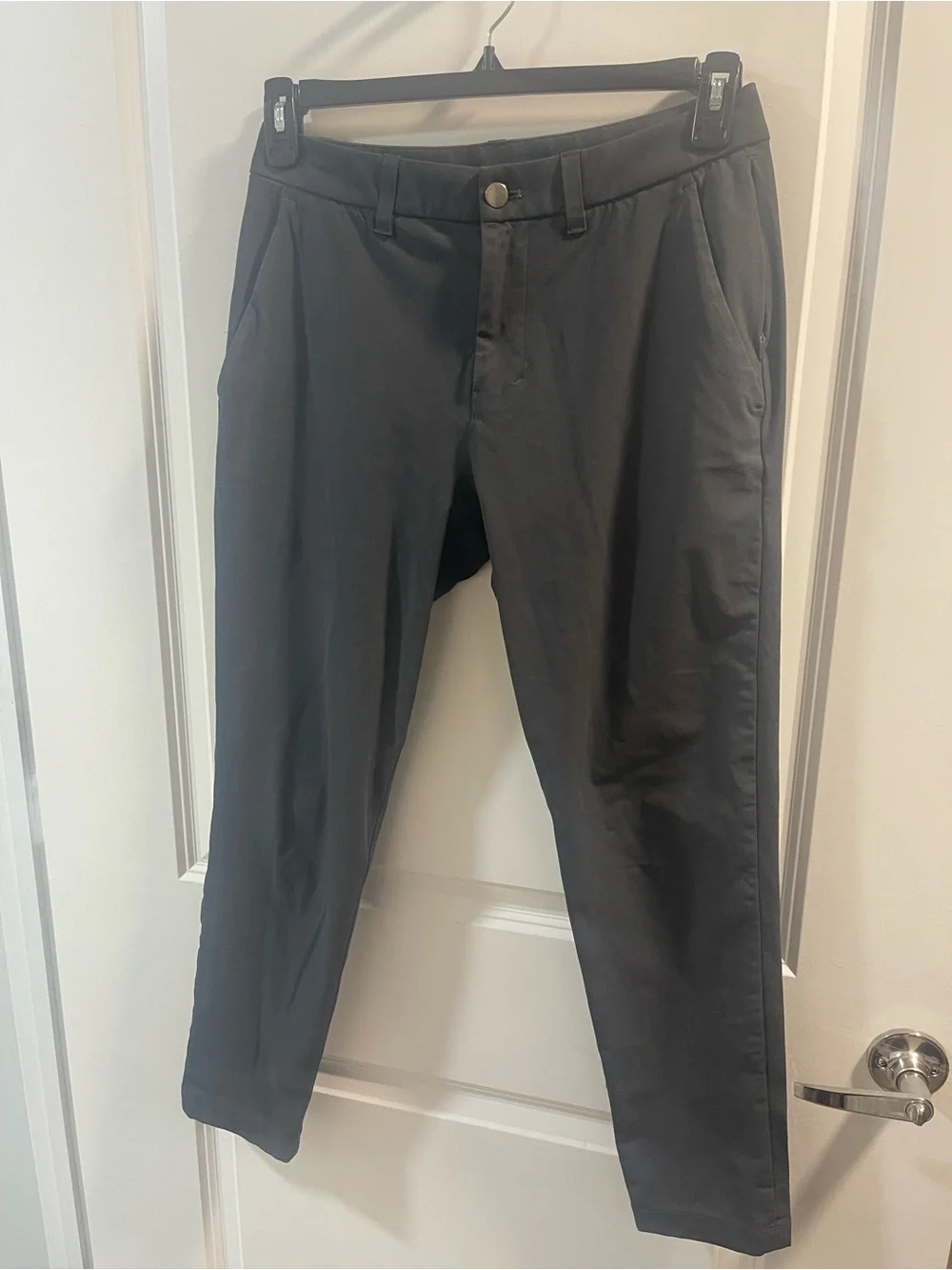 lululemon ABC athletica Men's Charcoal Gray Chinos